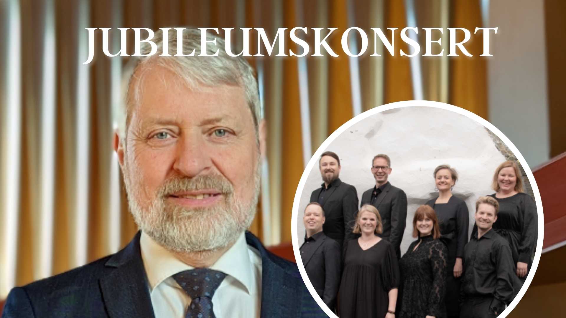 jubileumskonsert og bilde av edgar hansen og valen vokalensemble